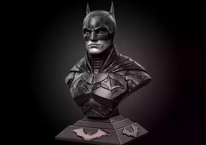 Batman Bust-Robert Pattinson 3D print model