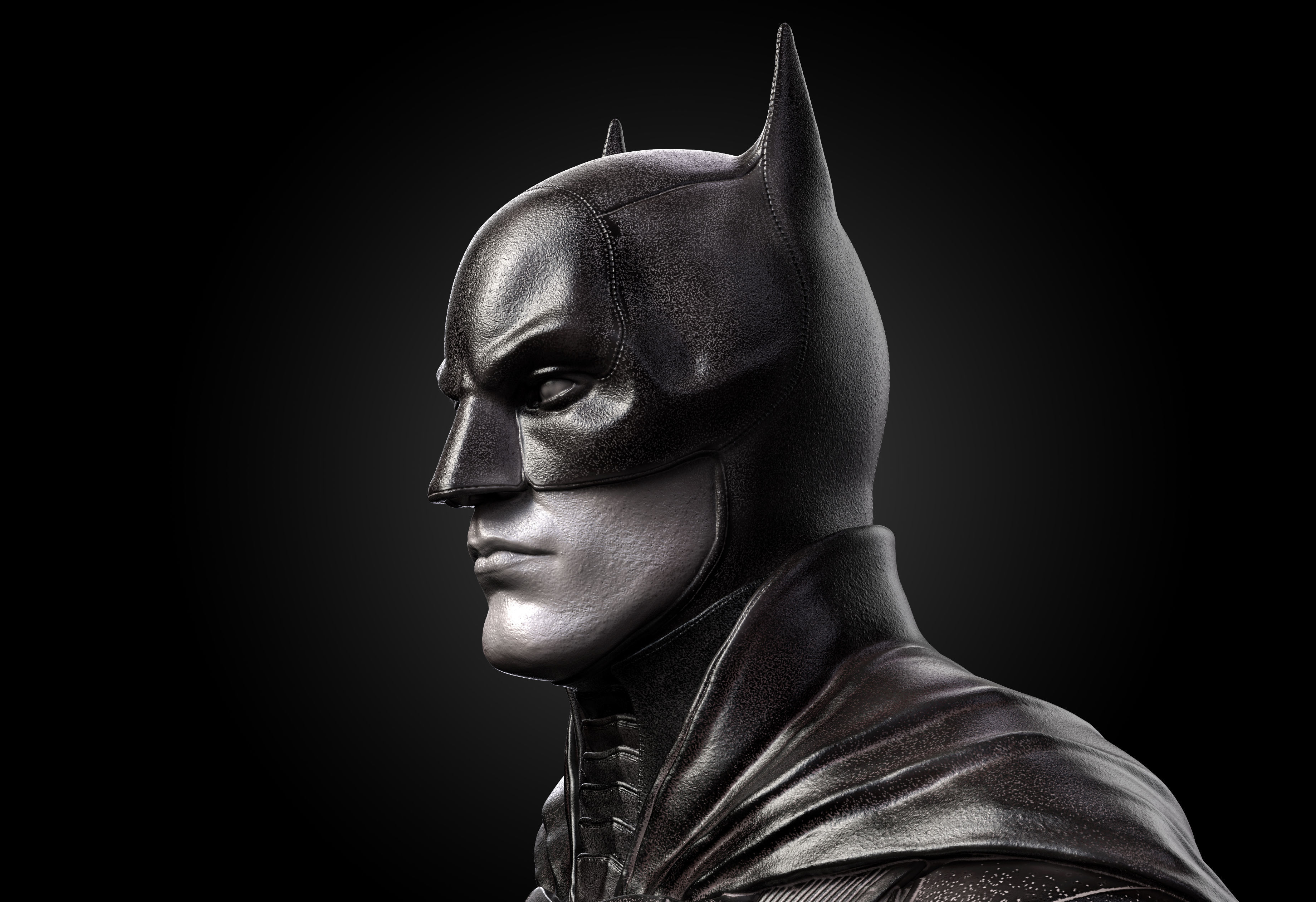 Batman Bust-Robert Pattinson 3D print model_1