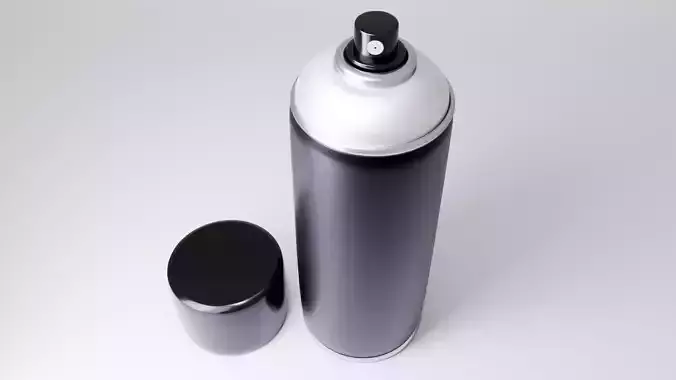 Spray can 3D model