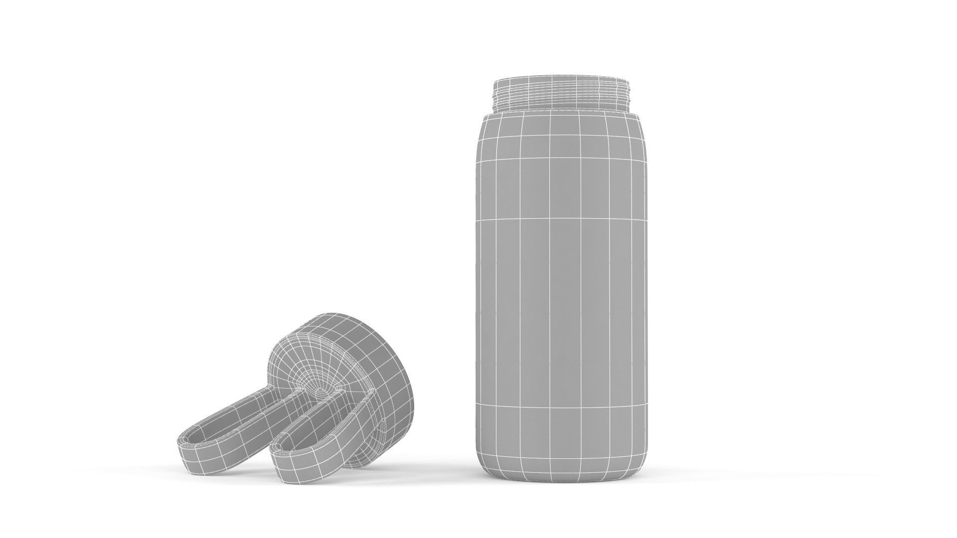 Water Bottle 3D model_8