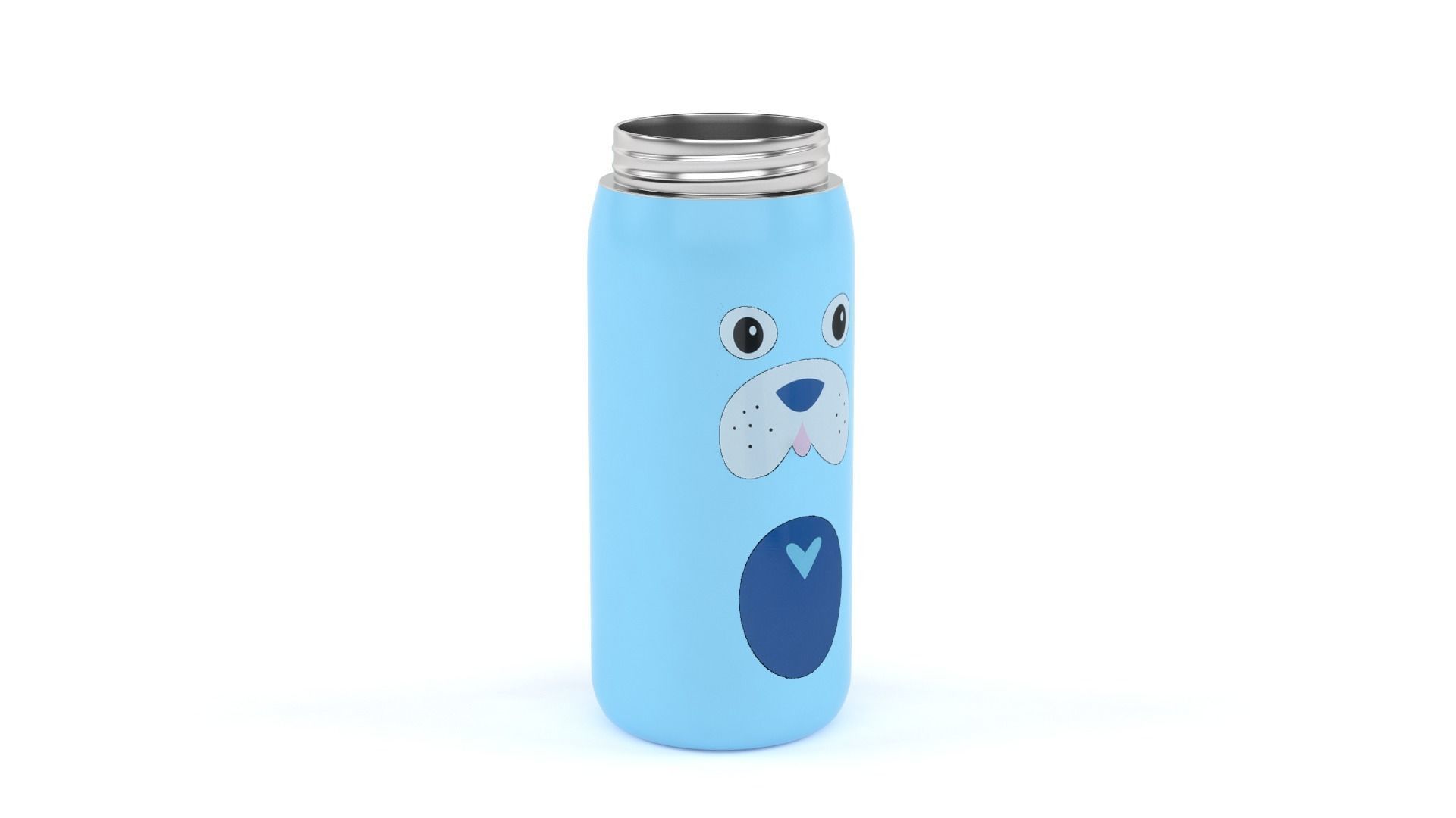Water Bottle 3D model_4
