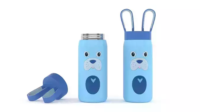 Water Bottle 3D model