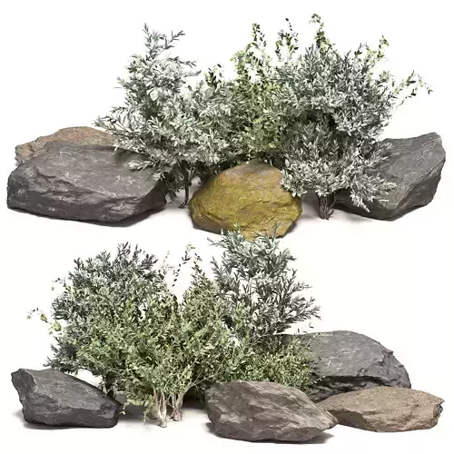 Stone and Bush Pack 9