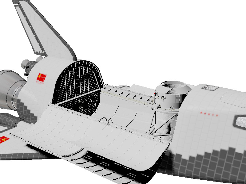 Multipurpose aerospace system  3D model_1