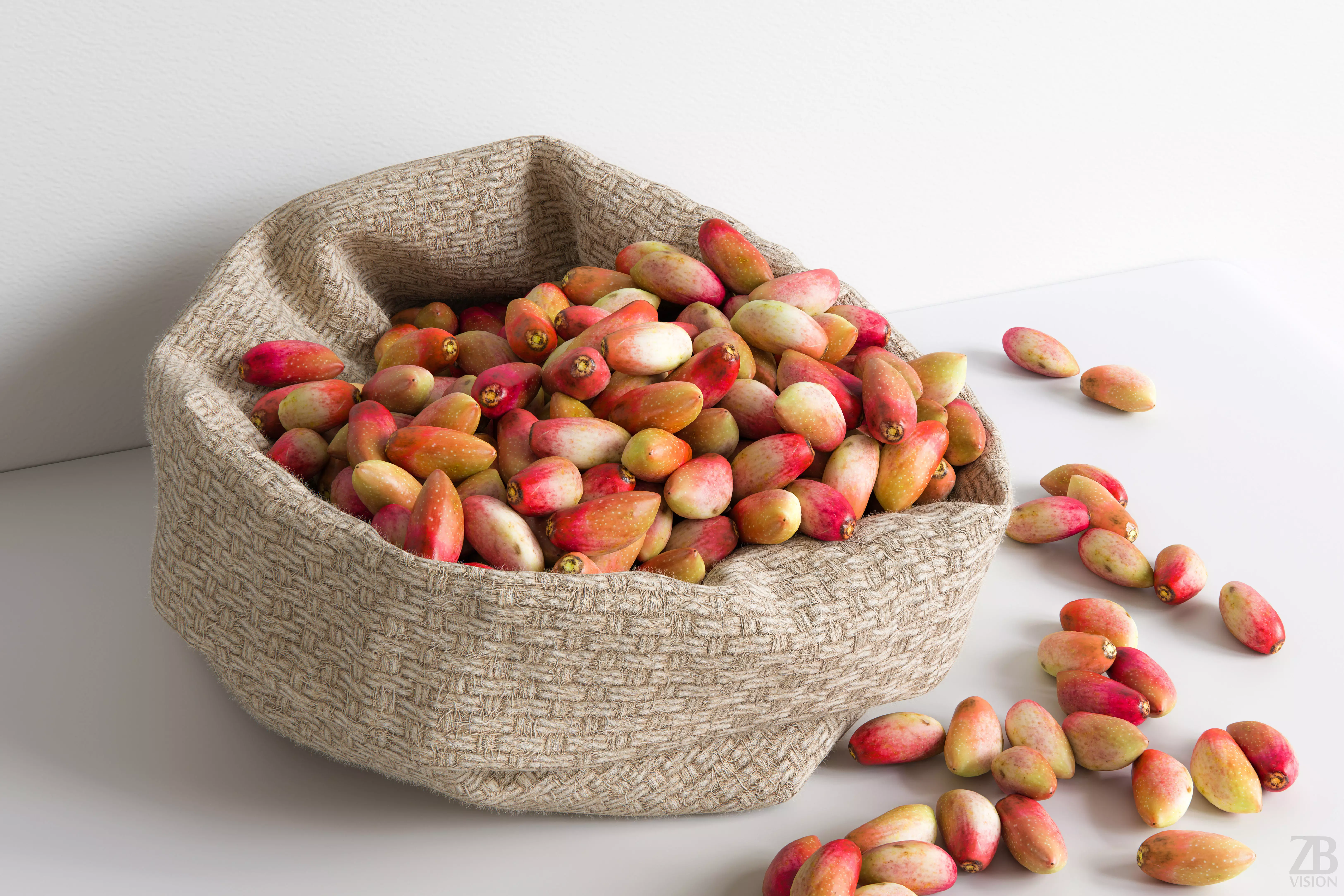 Pistachio 3D model_0