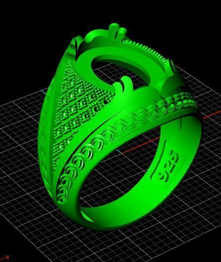 Ring Men 3D print model_9