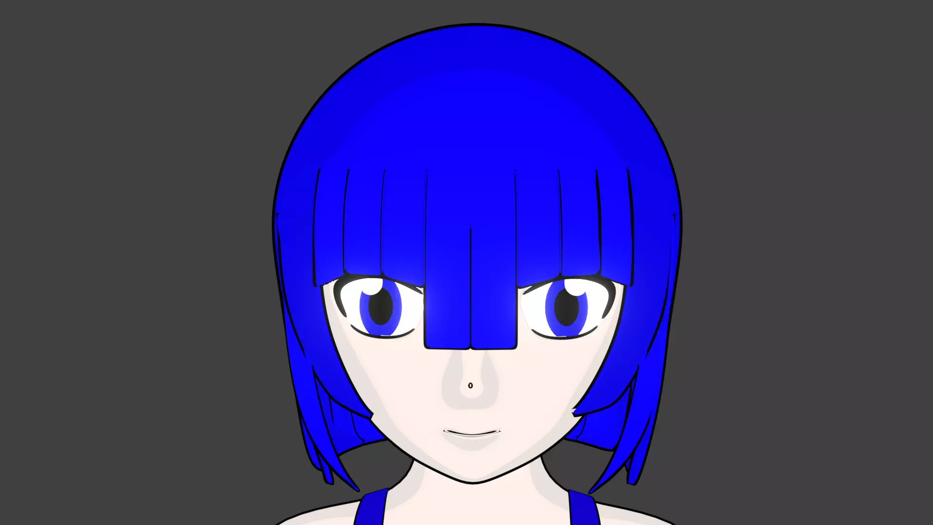 ANIME GIRL IN 3D model