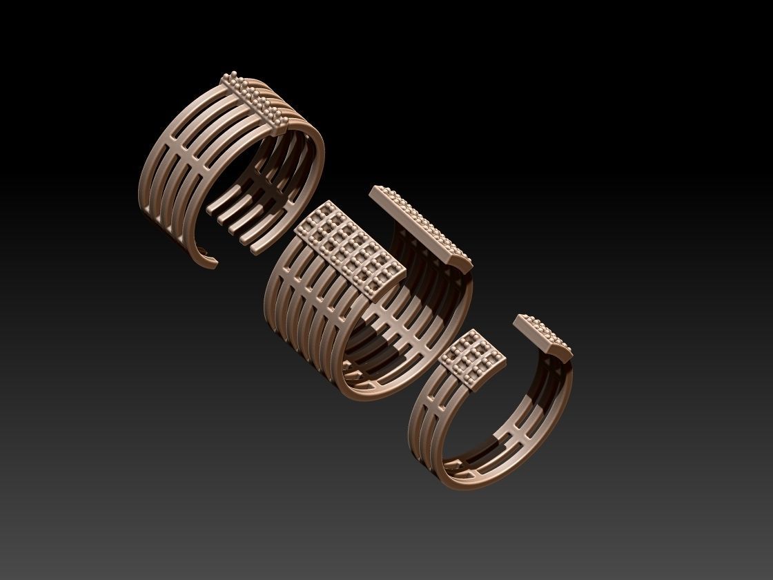 Simple loops 3D print model_1