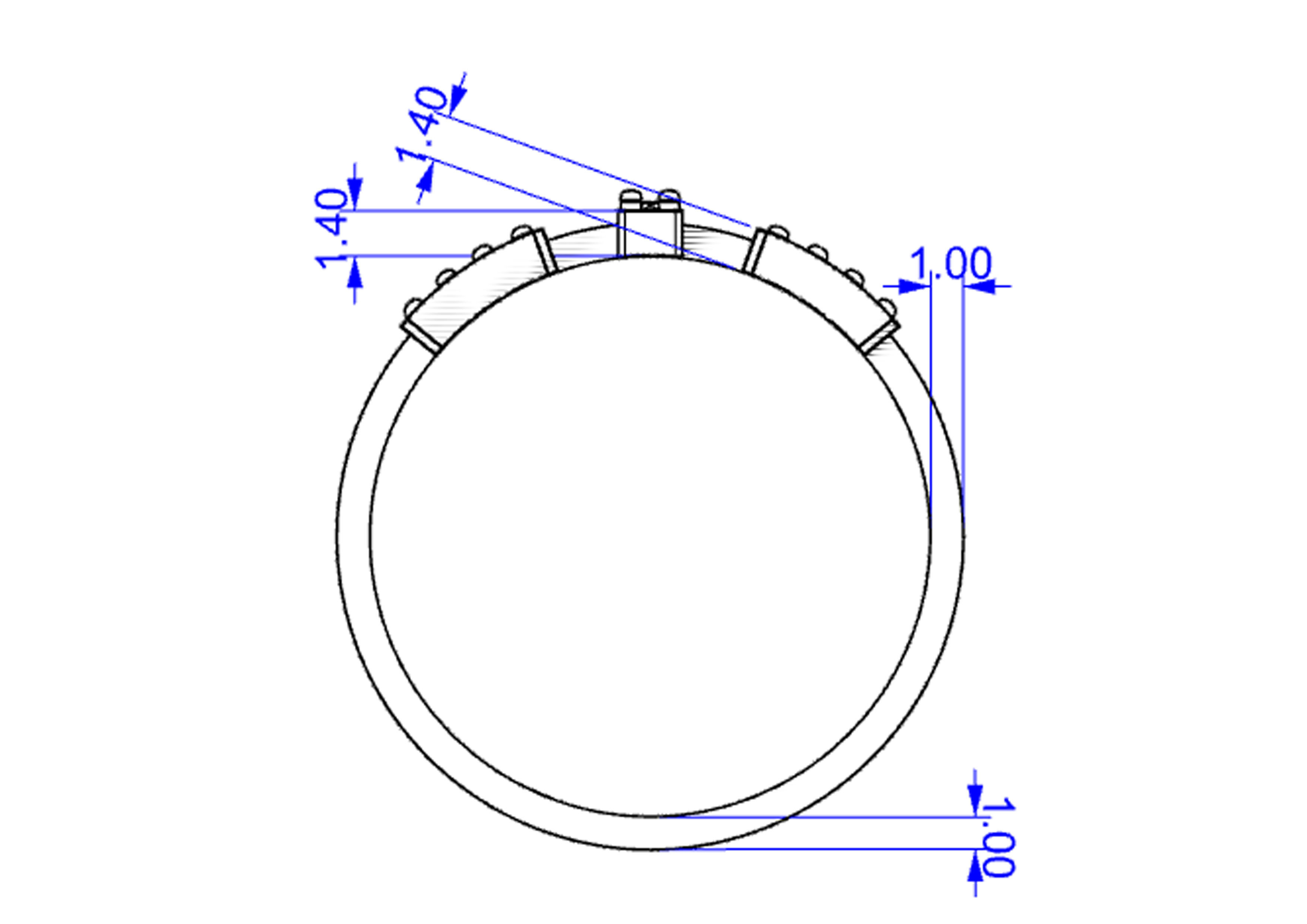 Simple loops 3D print model_15
