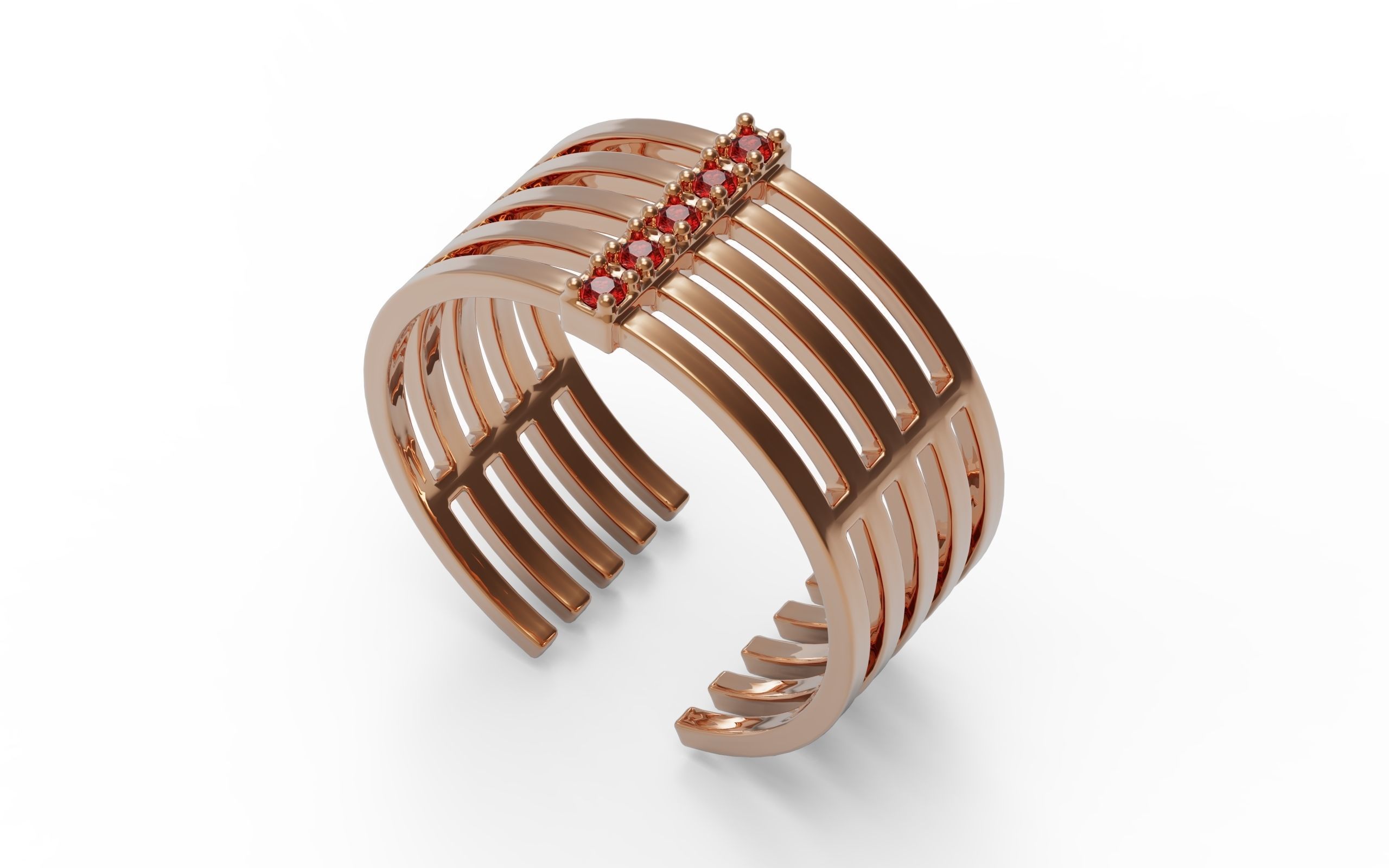 Simple loops 3D print model_3