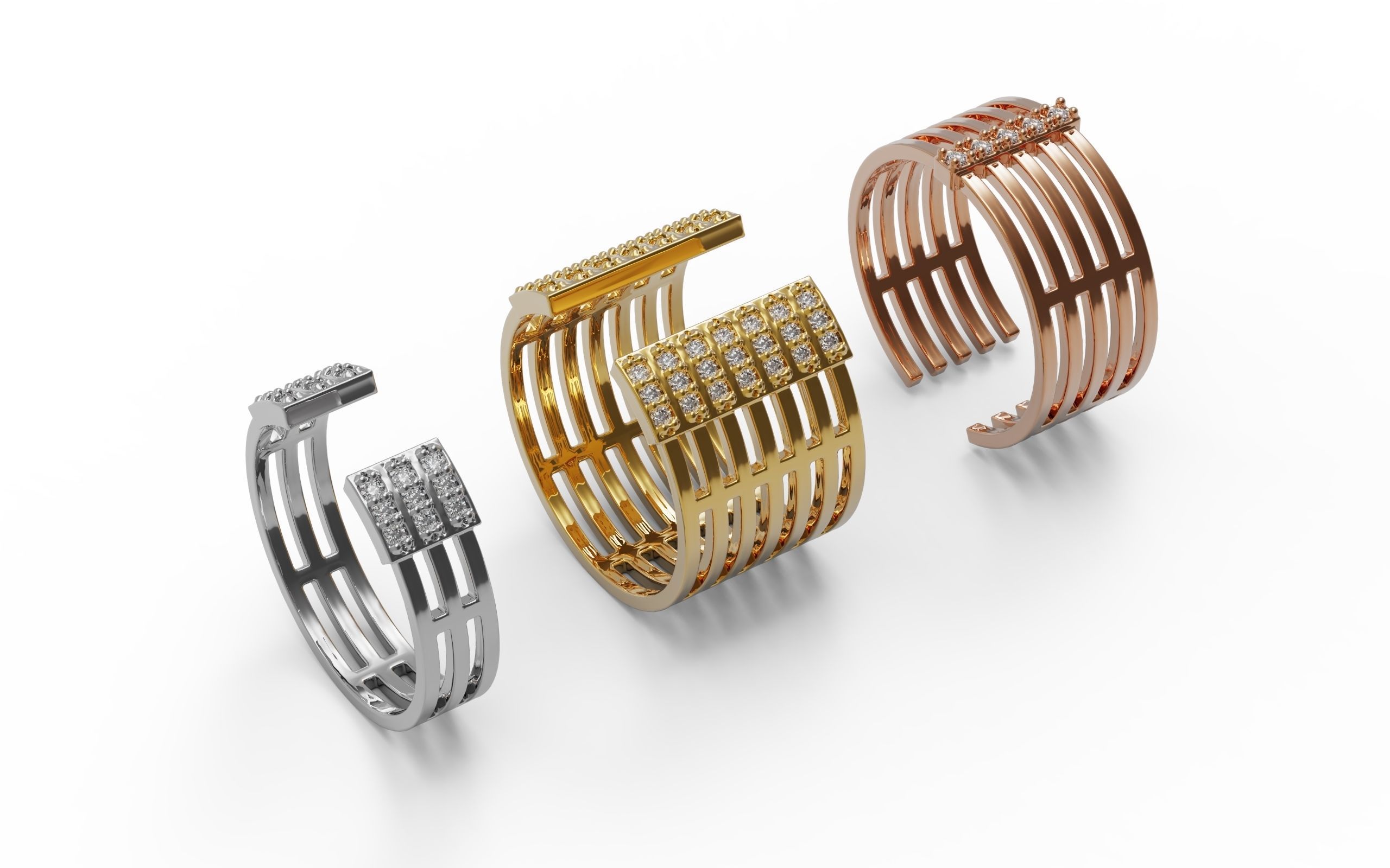 Simple loops 3D print model_2