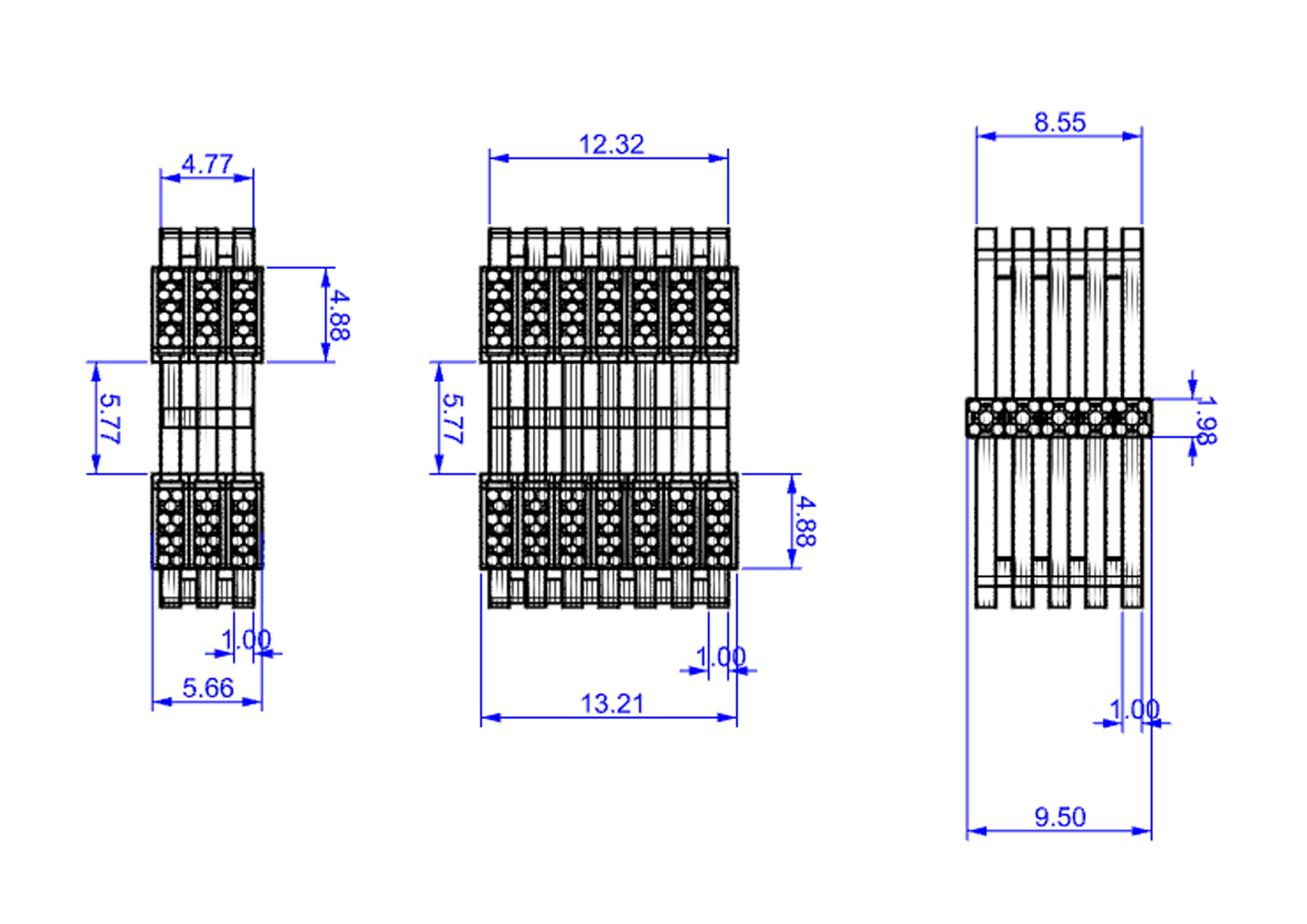 Simple loops 3D print model_14