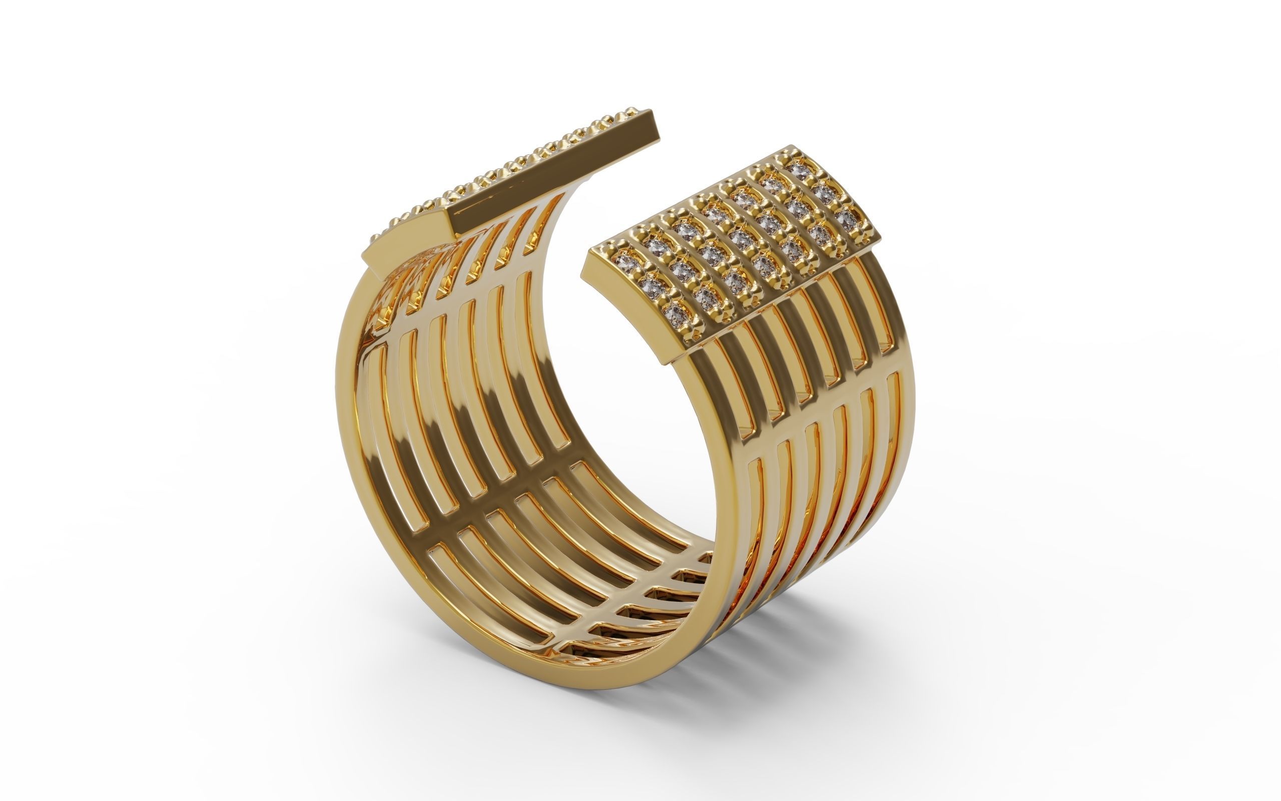 Simple loops 3D print model_4