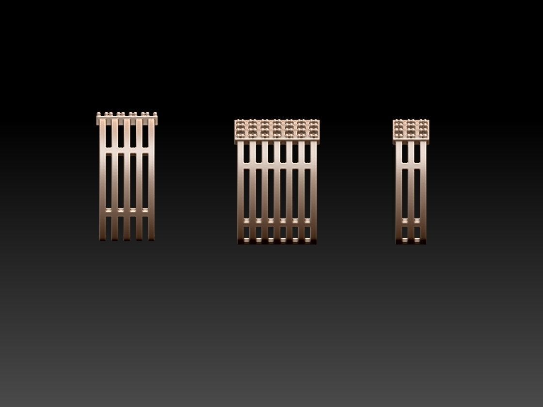 Simple loops 3D print model_7