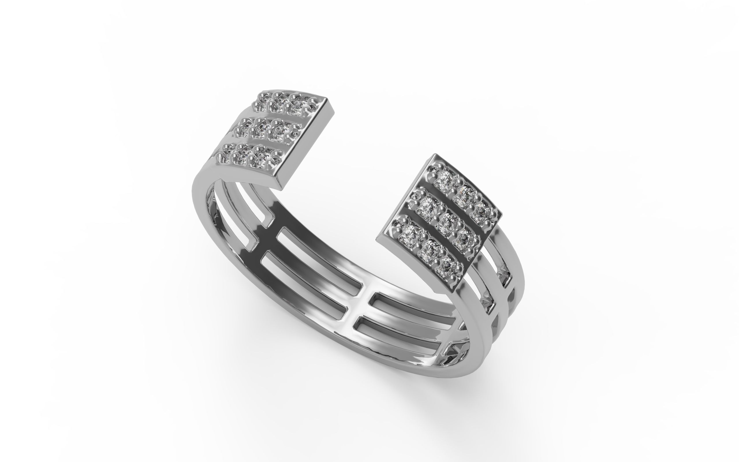 Simple loops 3D print model_5