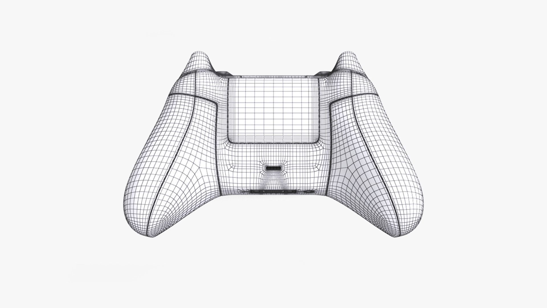 Xbox Series X Halo infinite Limited Edition Low-poly 3D model_14