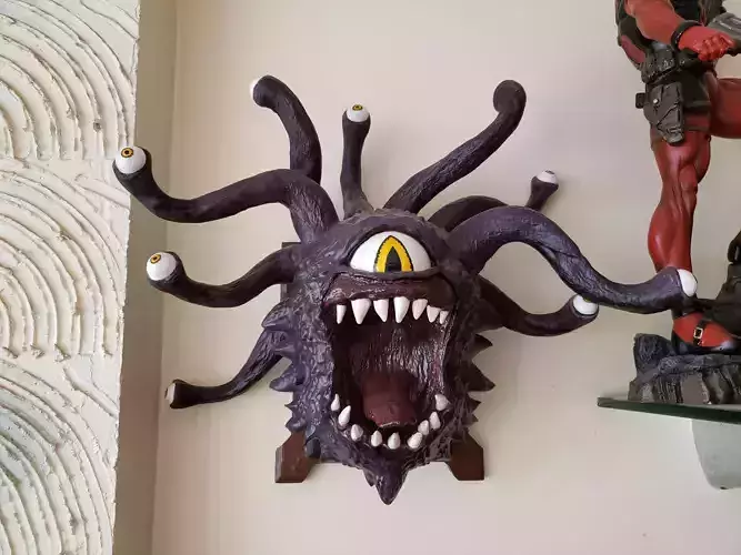 Beholder wall Trophy 