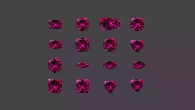 GEMS-002 Almandite Red Violet