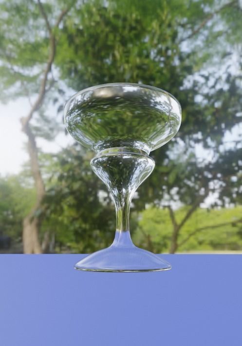 Clear Wide 3D Glass Free 3D model_1