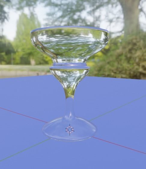Clear Wide 3D Glass Free 3D model_2