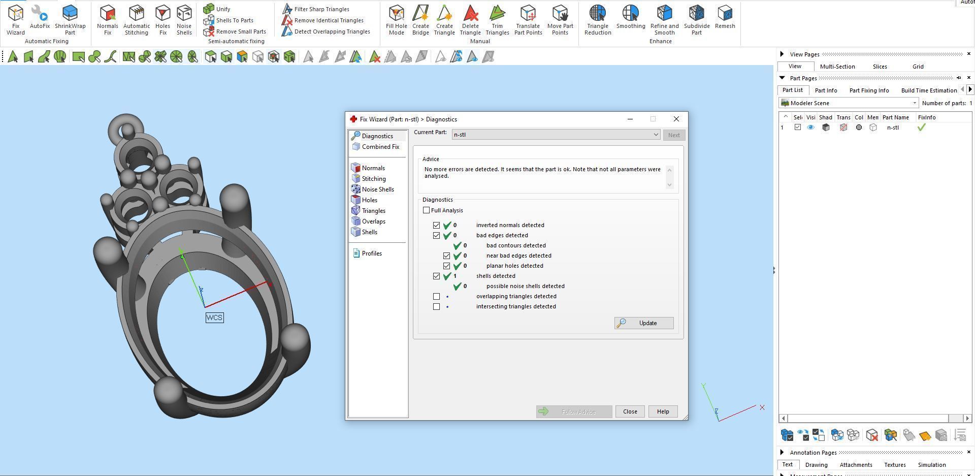 Diamond necklace 3D print model_10