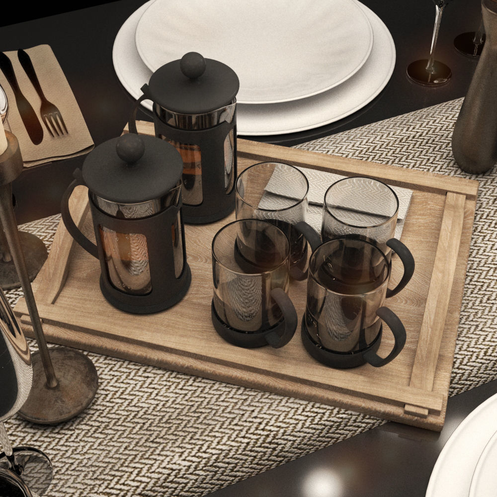 Table  setting  r1 3D model_2