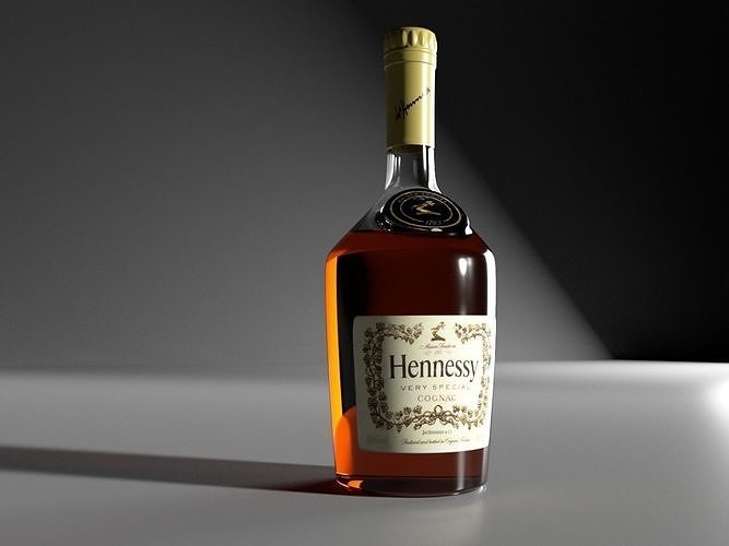 Hennessy VS Cognac  3D model