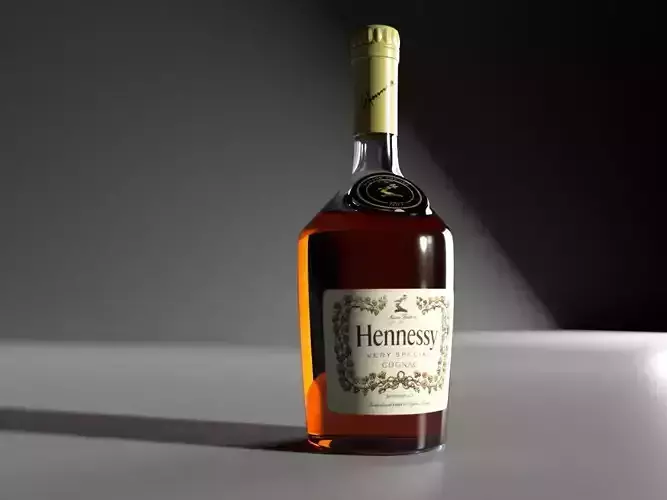 Hennessy VS Cognac  3D model