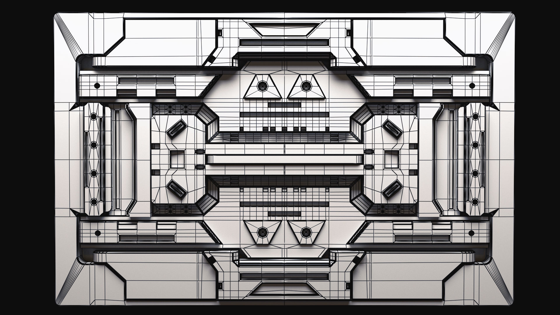 Sci-Fi Panels 3D model_15