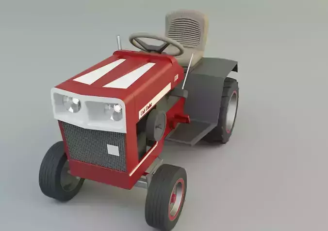 Cub Cadet 128 tractor 3D model