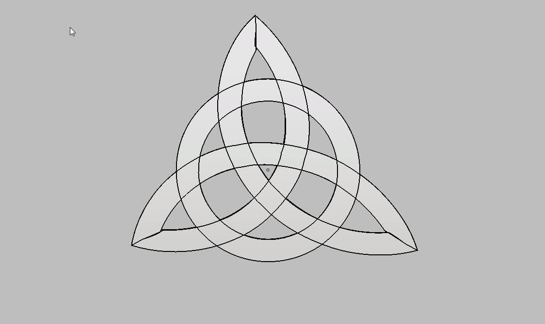 caltic pendant 3D print model_11