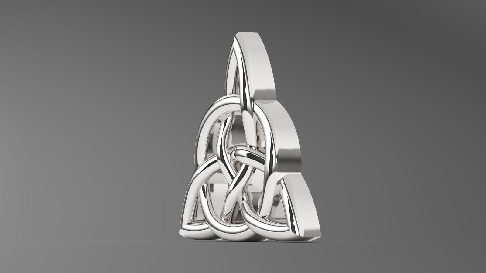 caltic pendant 3D print model_1