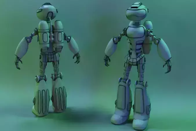 ROBOT dIVER  3D model