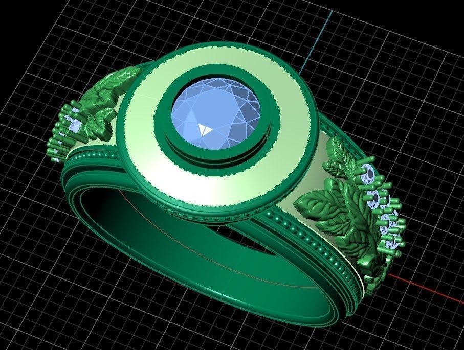 Ring od 208 3D print model_9