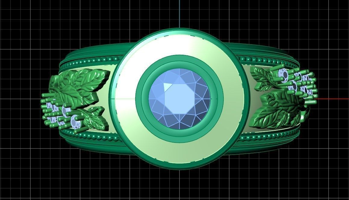 Ring od 208 3D print model_6