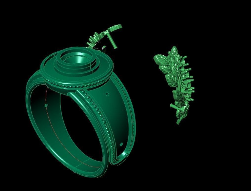 Ring od 208 3D print model_13