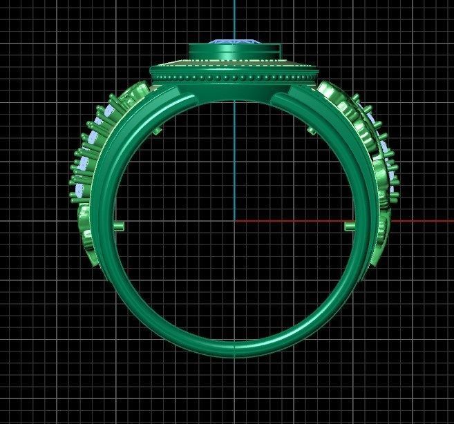 Ring od 208 3D print model_7