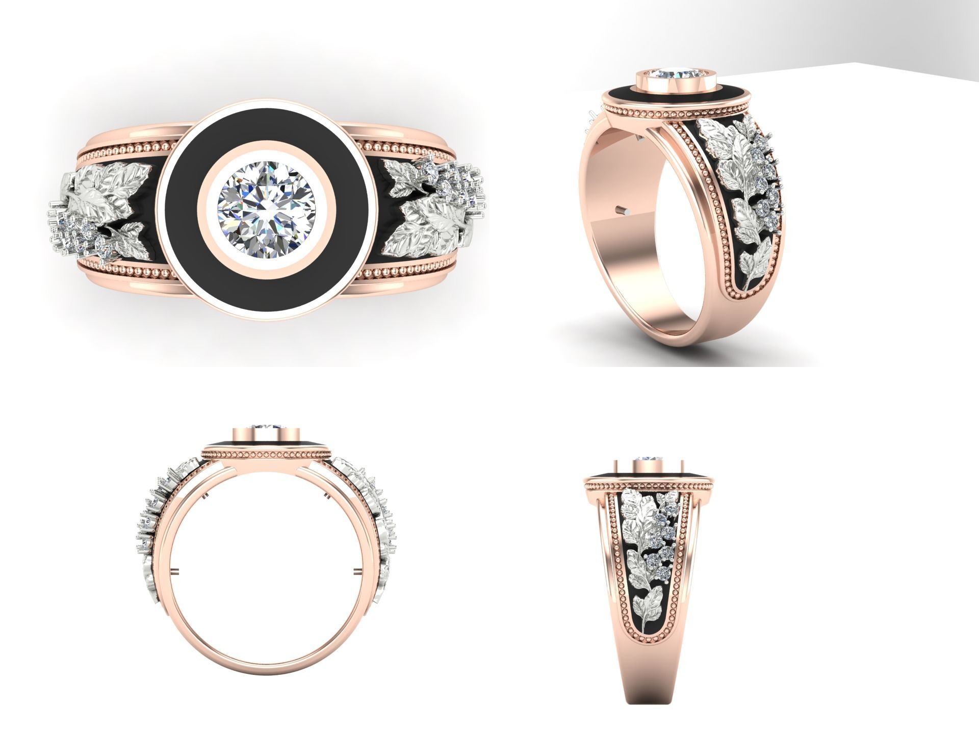 Ring od 208 3D print model_4