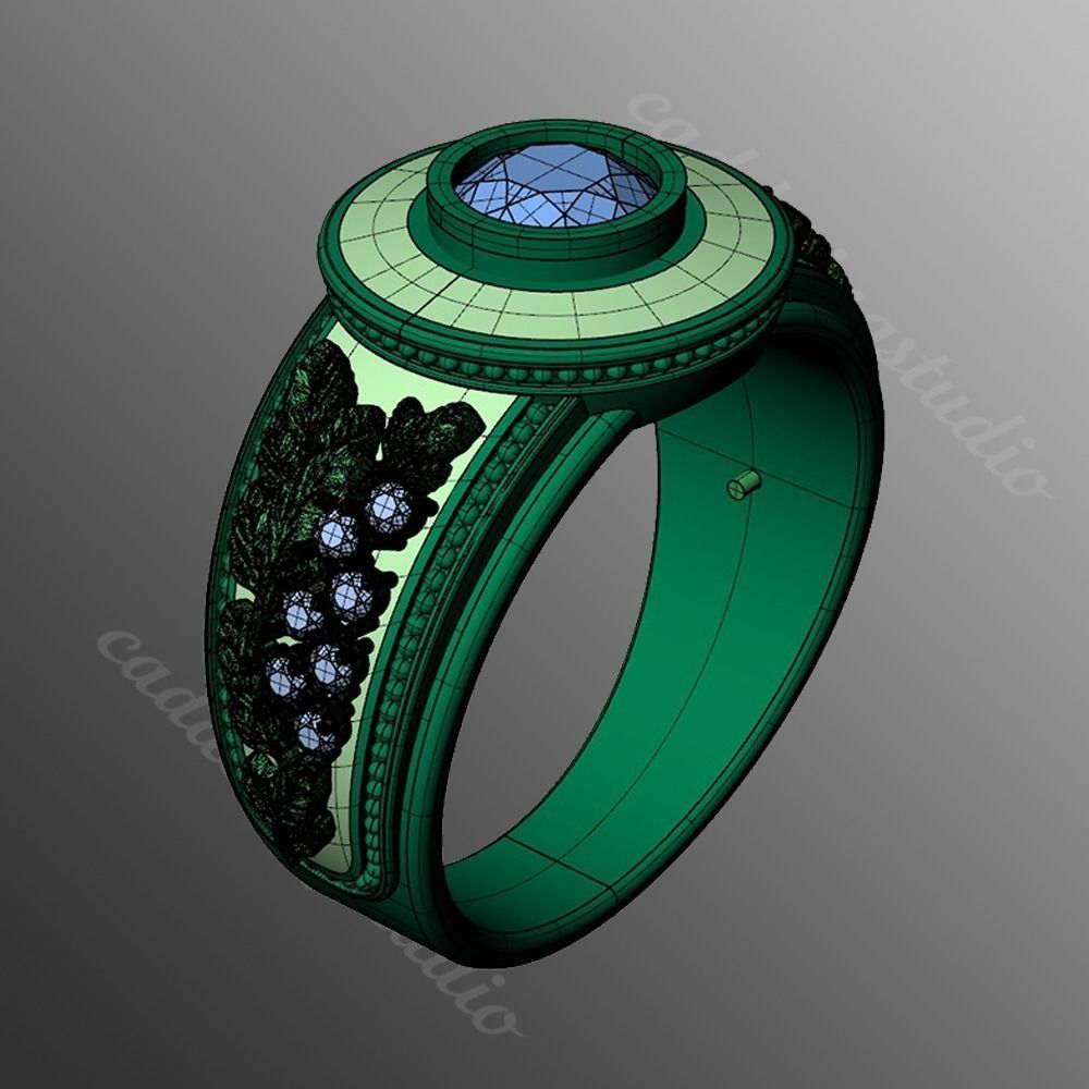 Ring od 208 3D print model_2