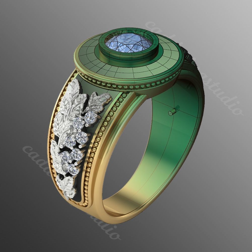 Ring od 208 3D print model_1