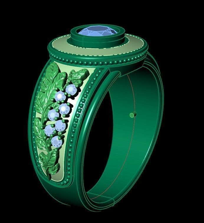 Ring od 208 3D print model_11