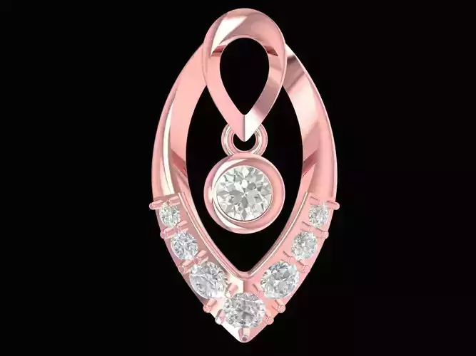 diamond pendant for women 2574