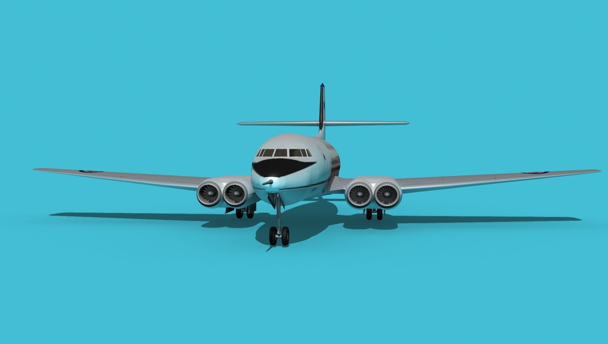 Avro Canada C-102 Jetliner V02 3D model_1