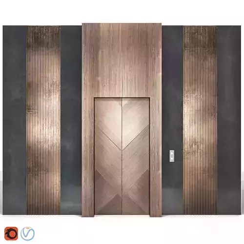 Modern Elevator BS 3D model