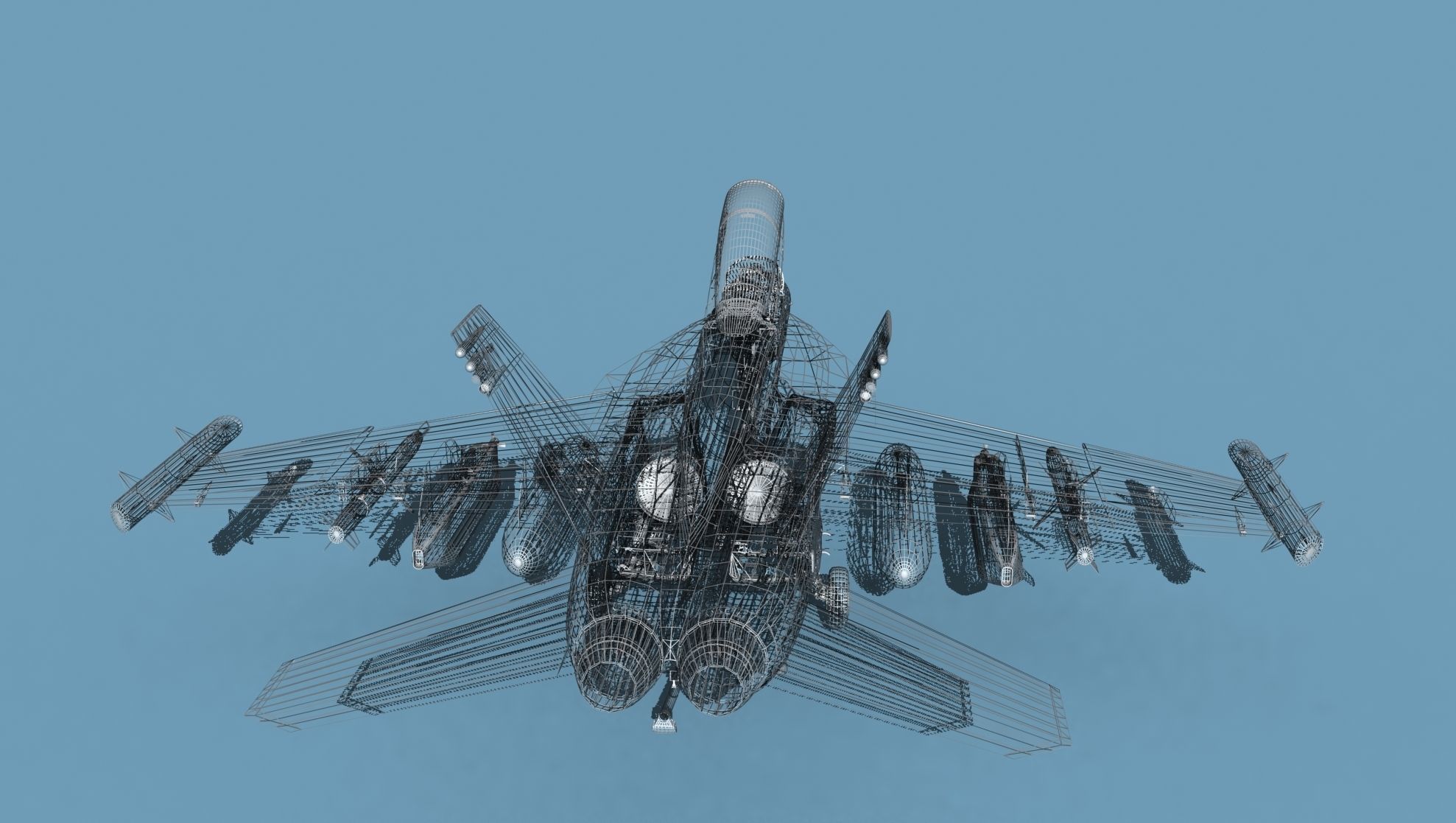 Boeing EA-18G Growler V00 3D model_15