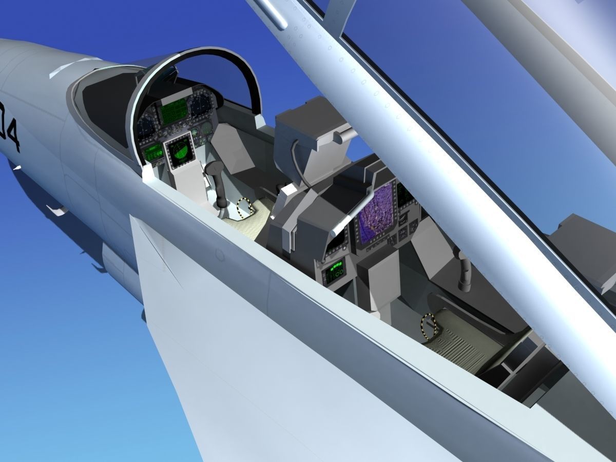 Boeing EA-18G Growler V00 3D model_11