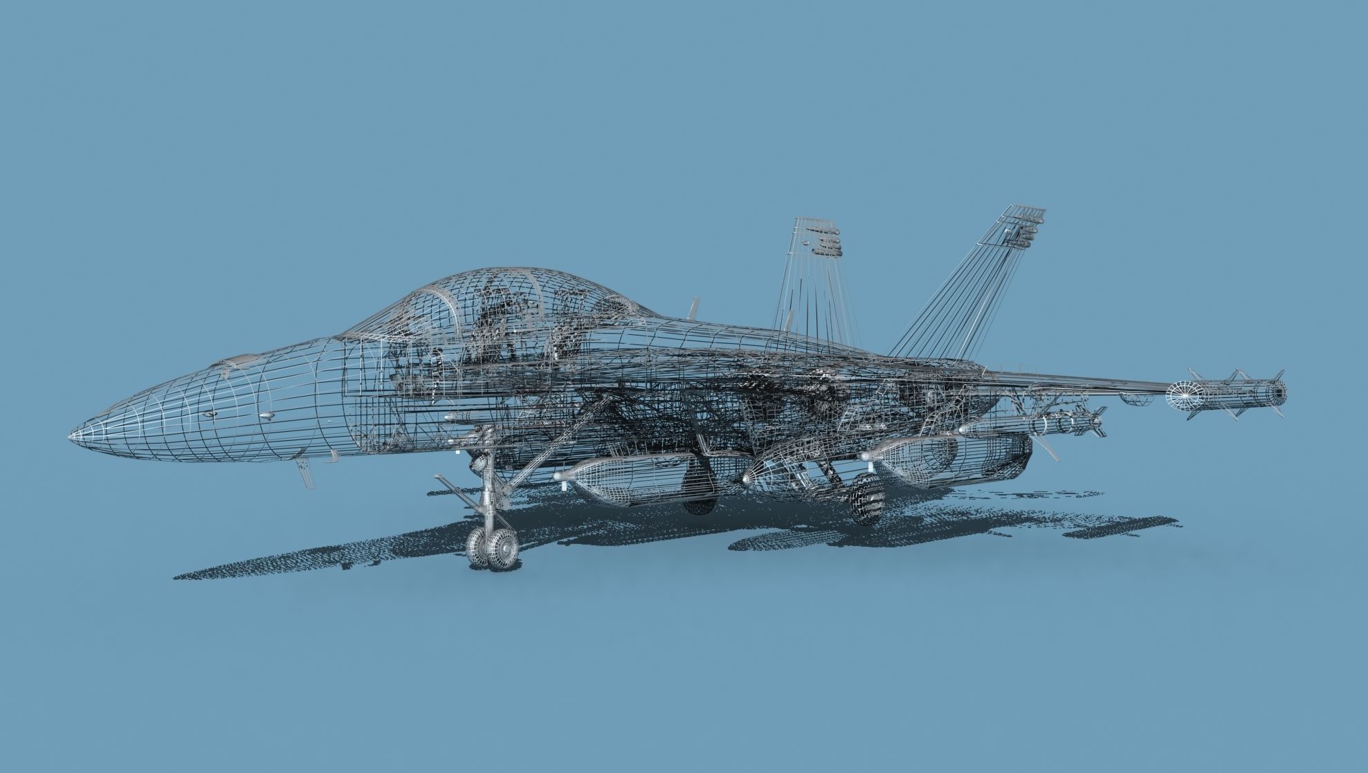 Boeing EA-18G Growler V00 3D model_12