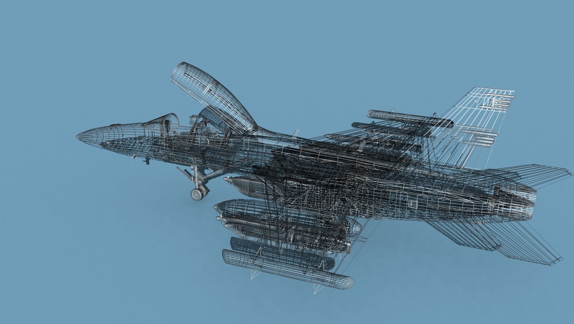 Boeing EA-18G Growler V00 3D model_16