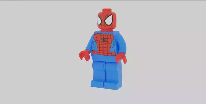 LEGO Spider Man 3D Model