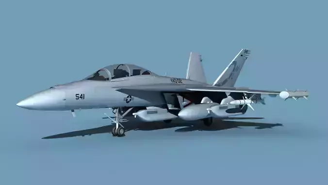Boeing EA-18G Growler V05 3D model